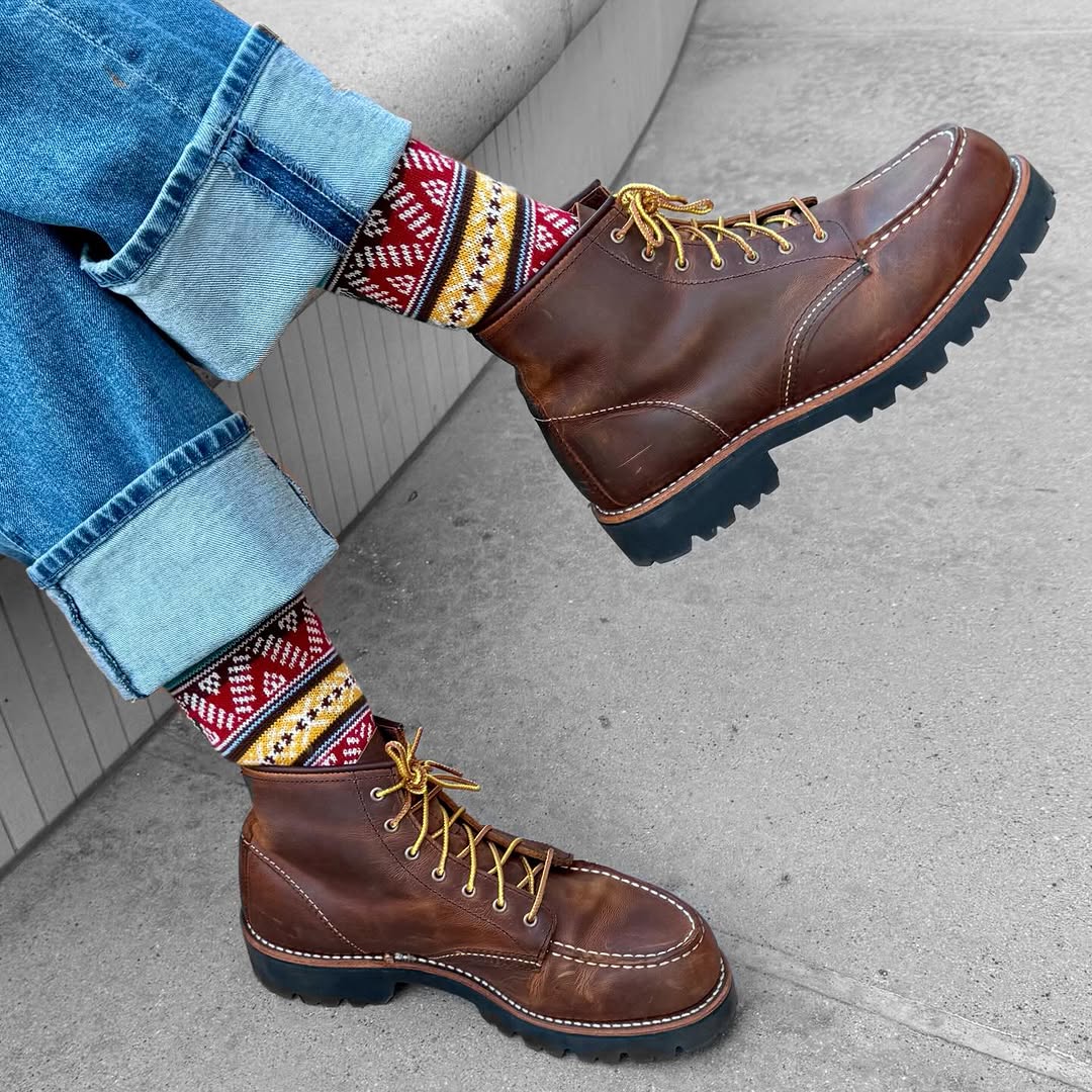 Canyon Weave Crew Socks