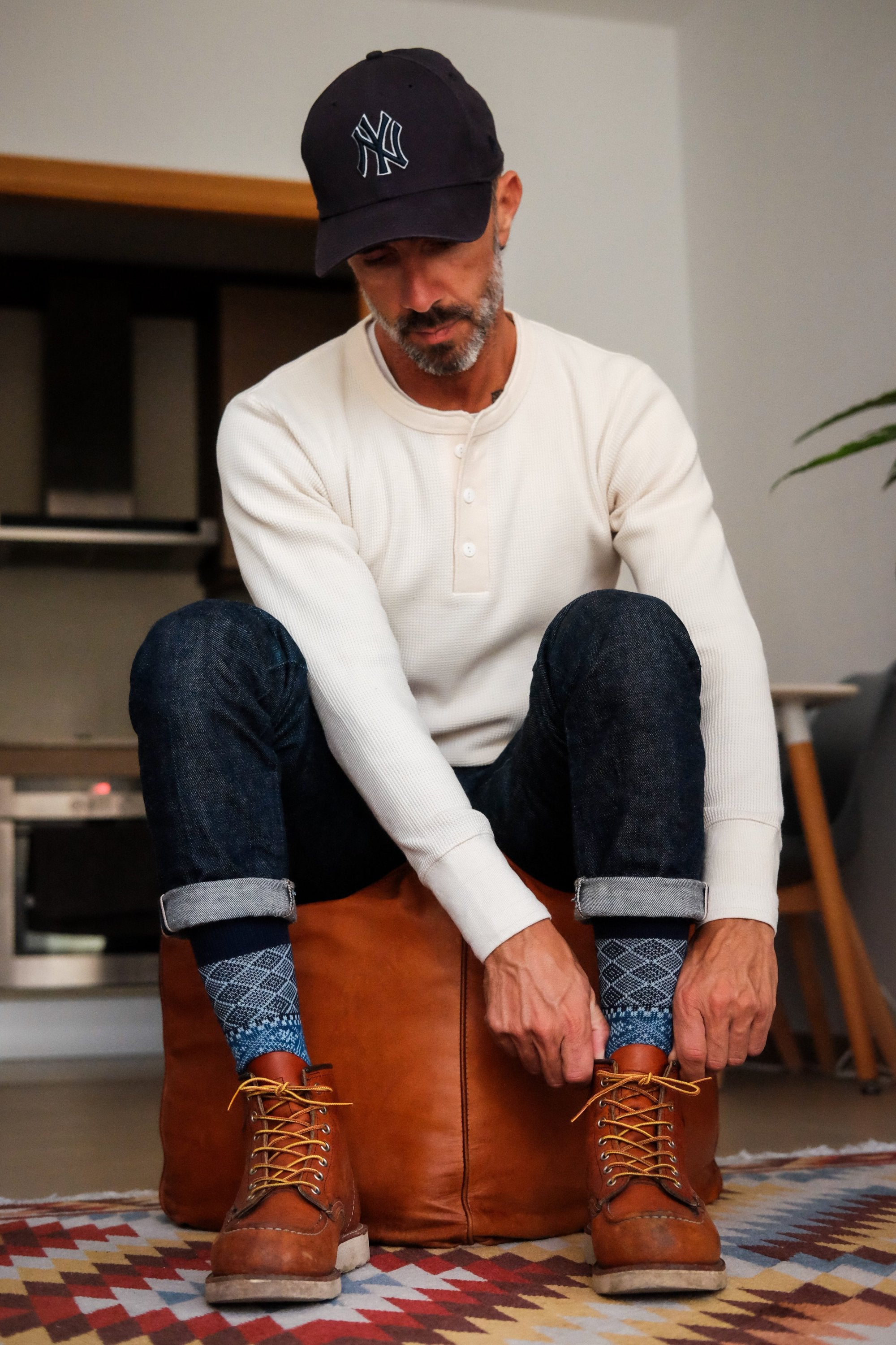 Fatima Socks - Navy Comfysocks