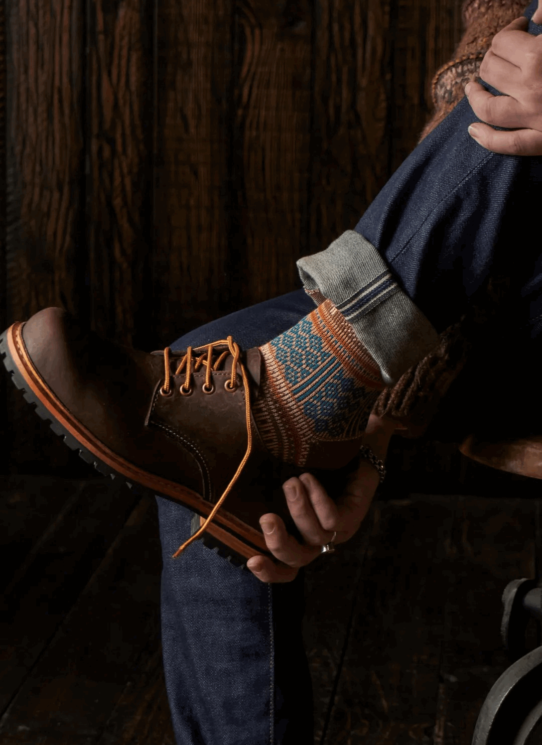 Fumi Sock - Brown Comfysocks