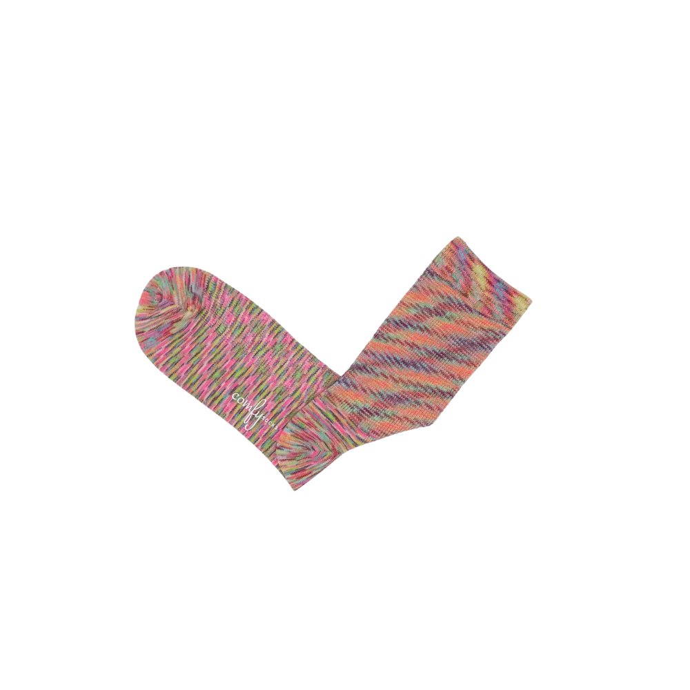 Ember Twist Socks - Sakura Pop