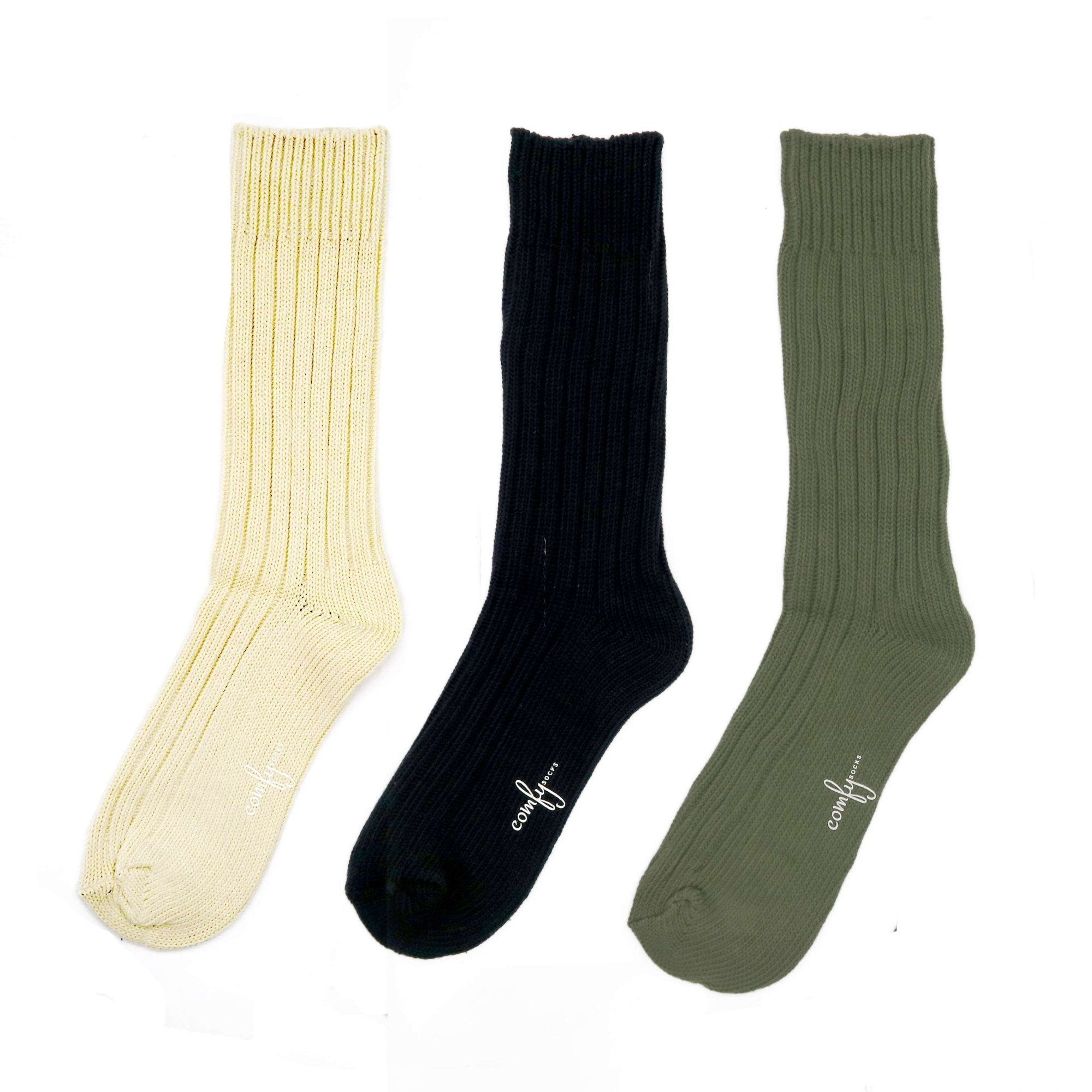 alfred knitted socks 3 colors