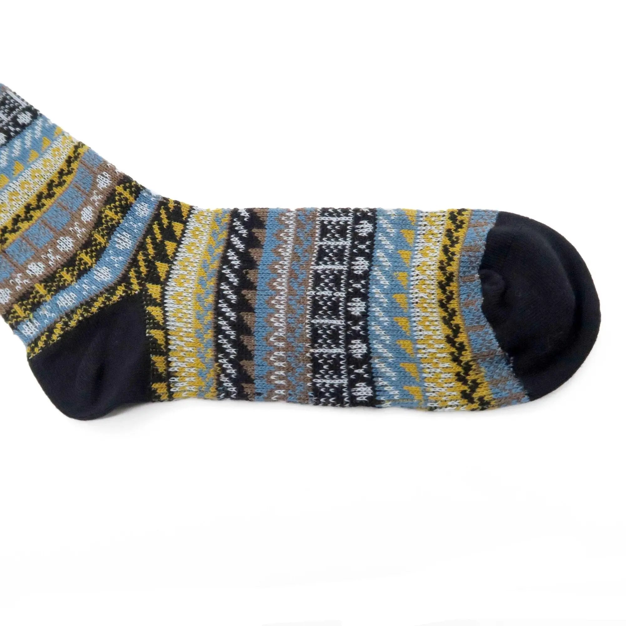 carousel black socks comfysocks