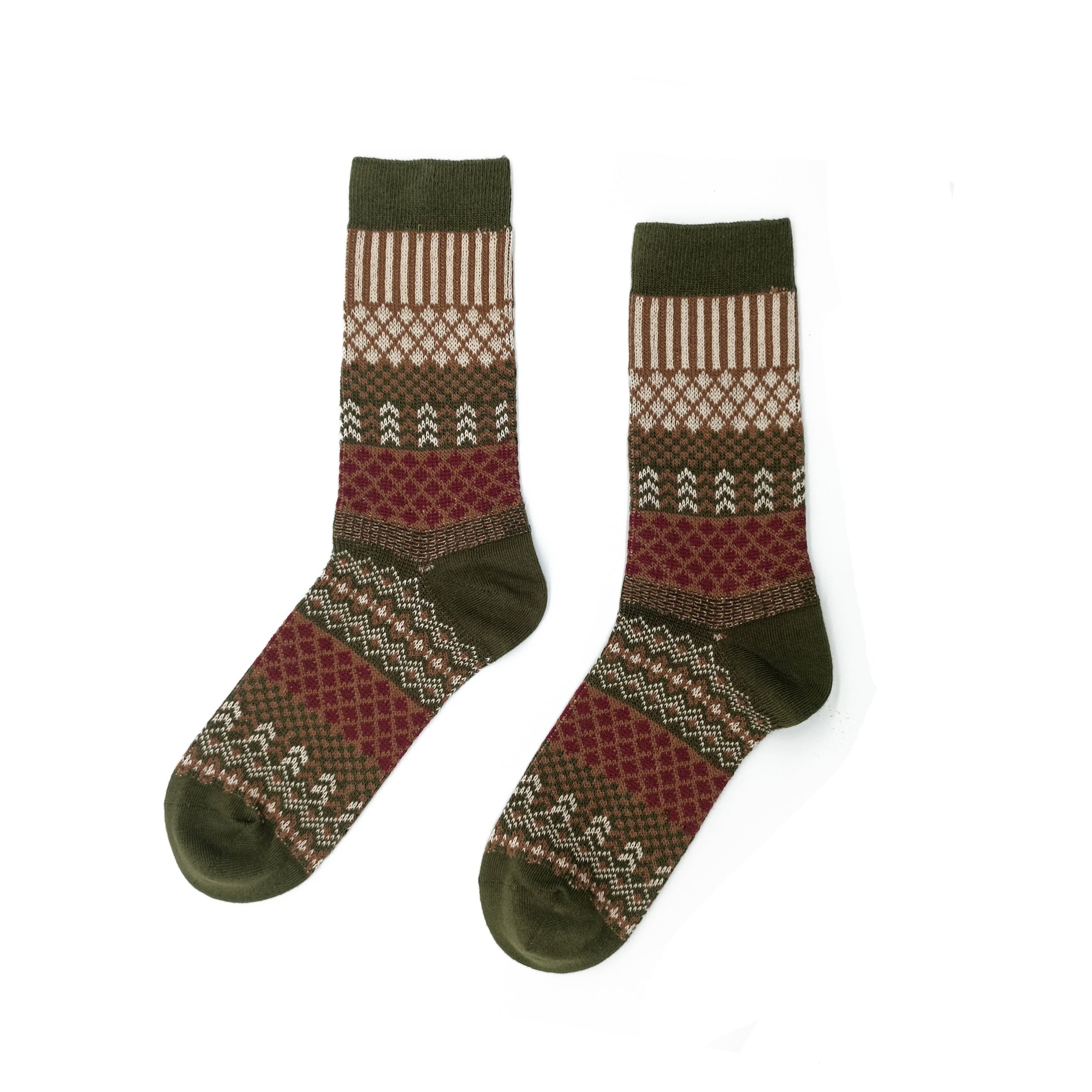 Koi green men boot socks Comfysocks