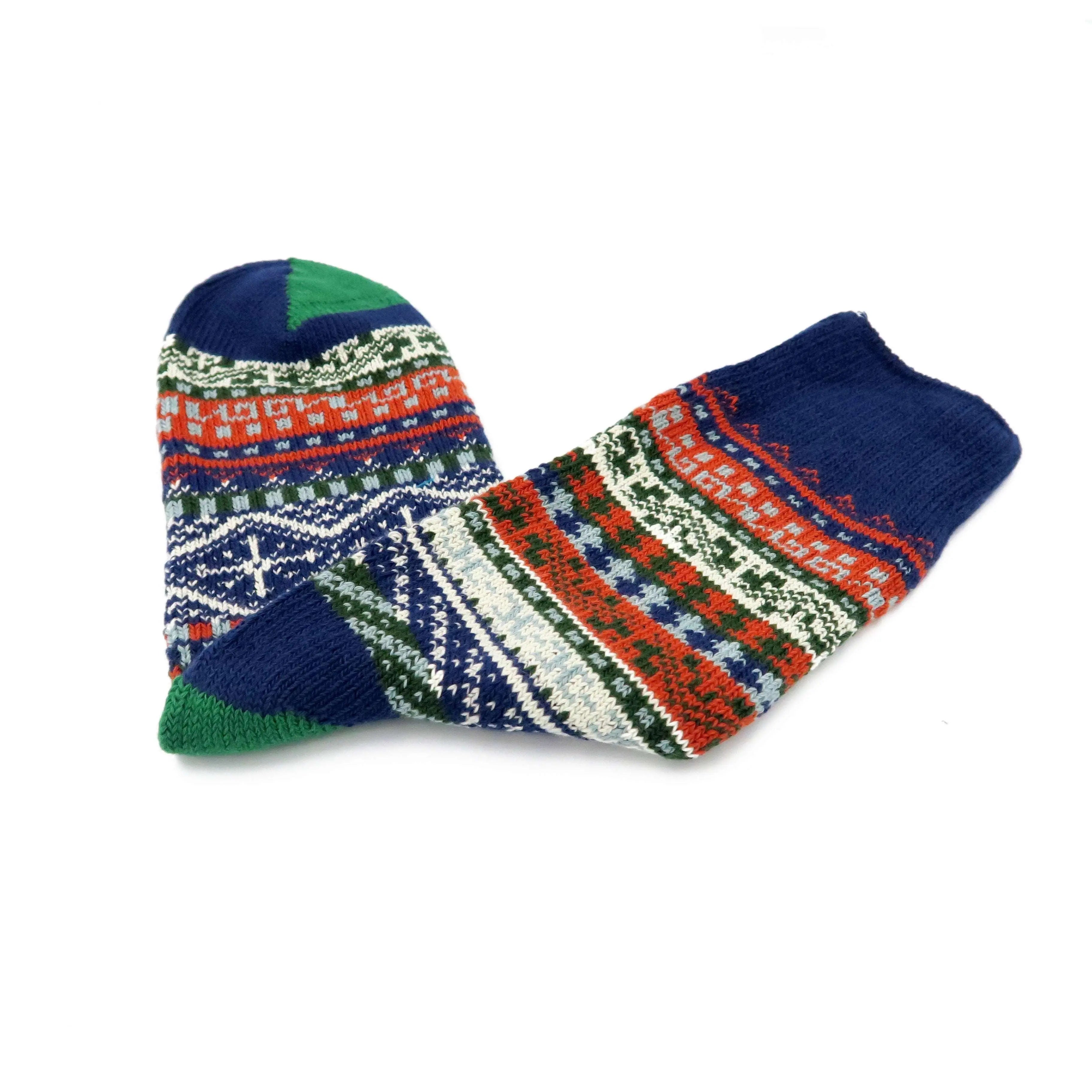 Mermaid Sock - Navy