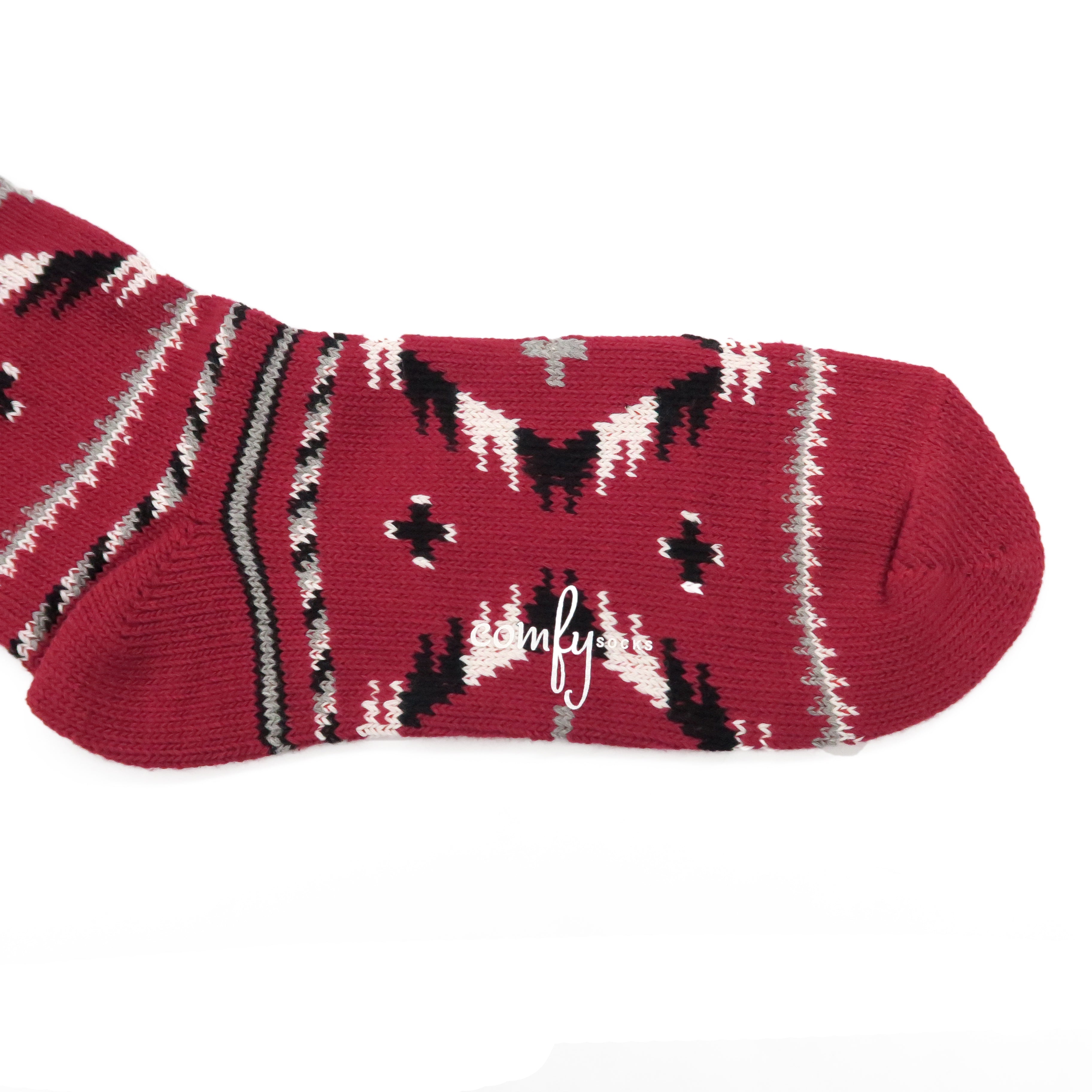 Oscura Sock - Red Comfysocks