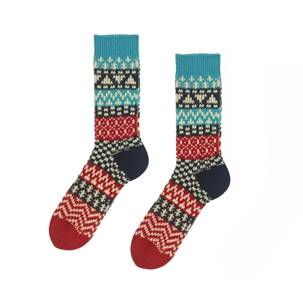 phoenix skyblue red Comfysocks