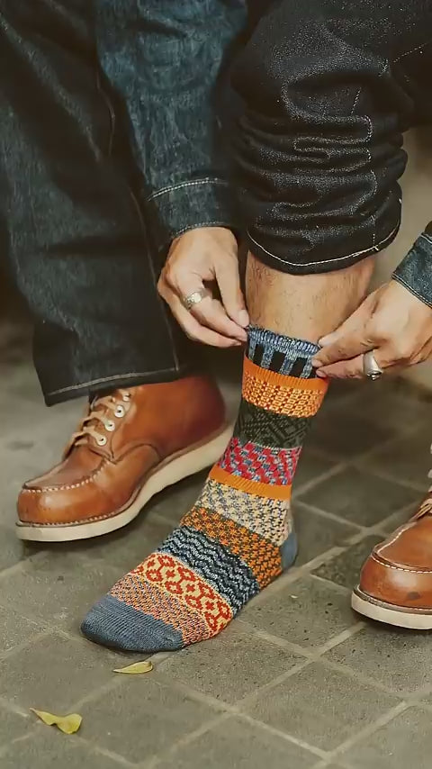 Izumi Sock - Blue