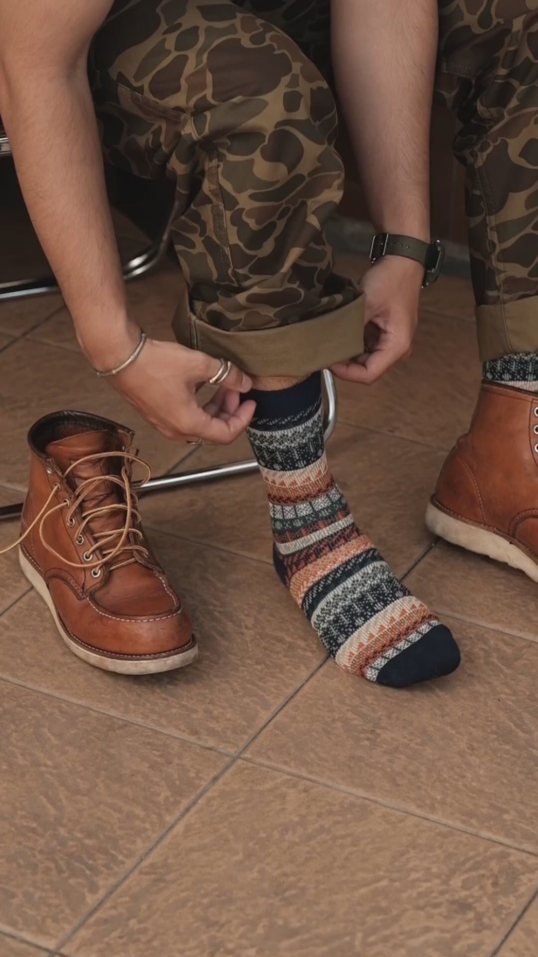 Karussellsocken - Marineblau