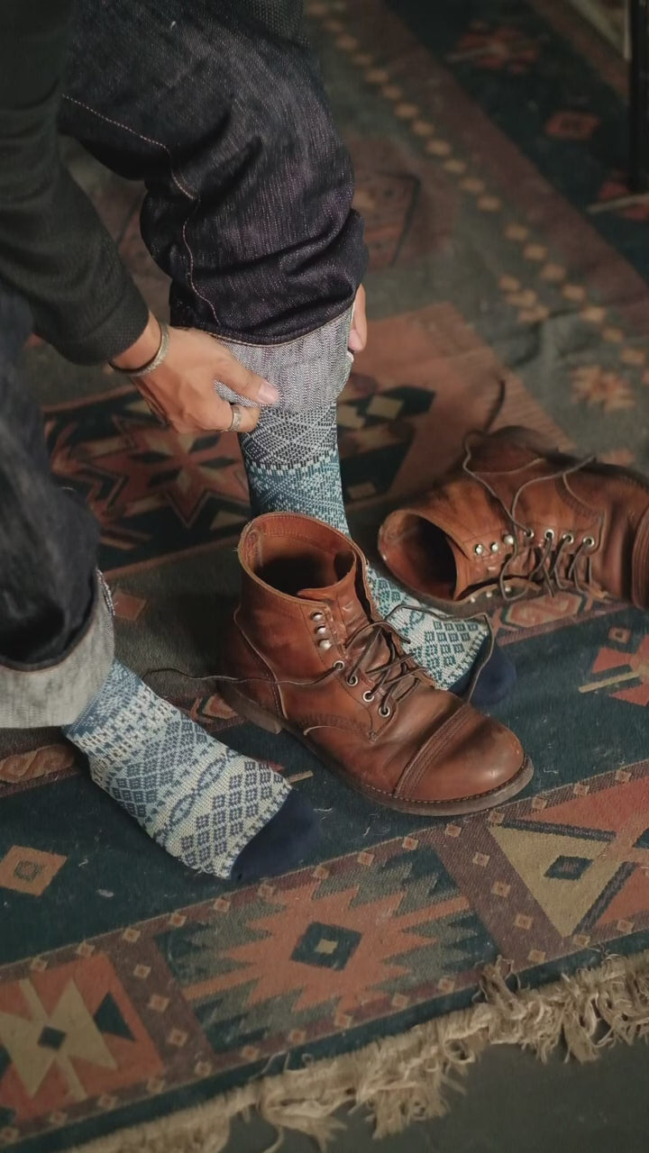 Fatima Socks - Navy