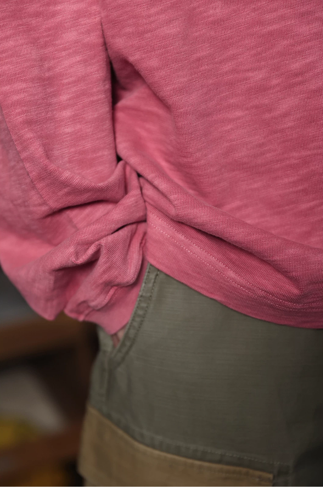 Vintage Washed Crewneck - Rose