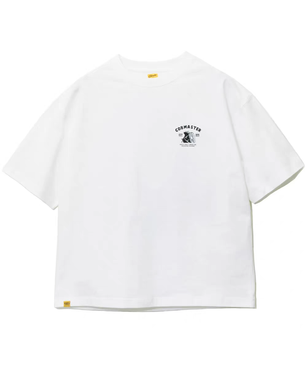 Cobmaster "Trekking Tools" Embroidered Graphic Tee | Quick-Drying Outdoor T-Shirt