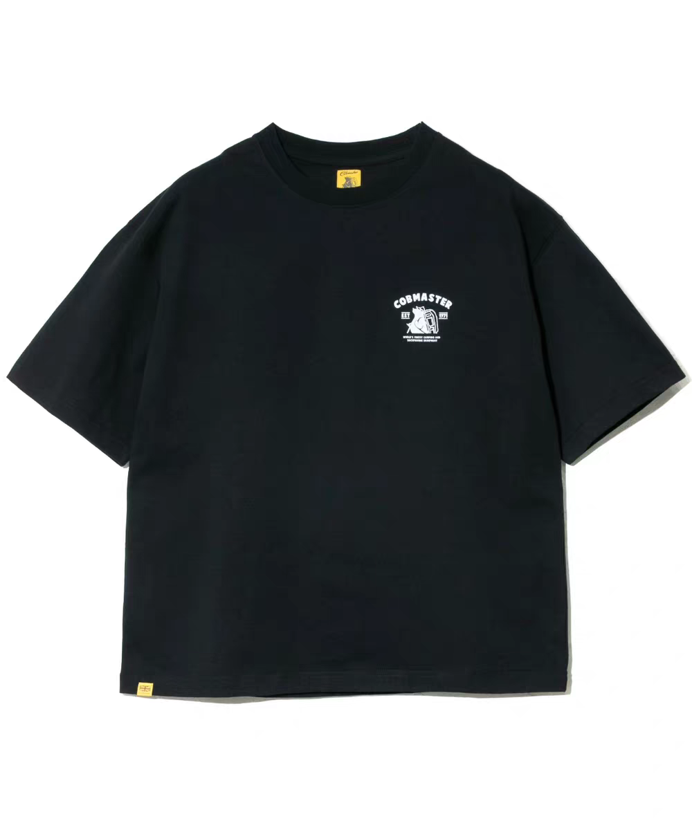 Cobmaster "Trekking Tools" Embroidered Graphic Tee | Quick-Drying Outdoor T-Shirt