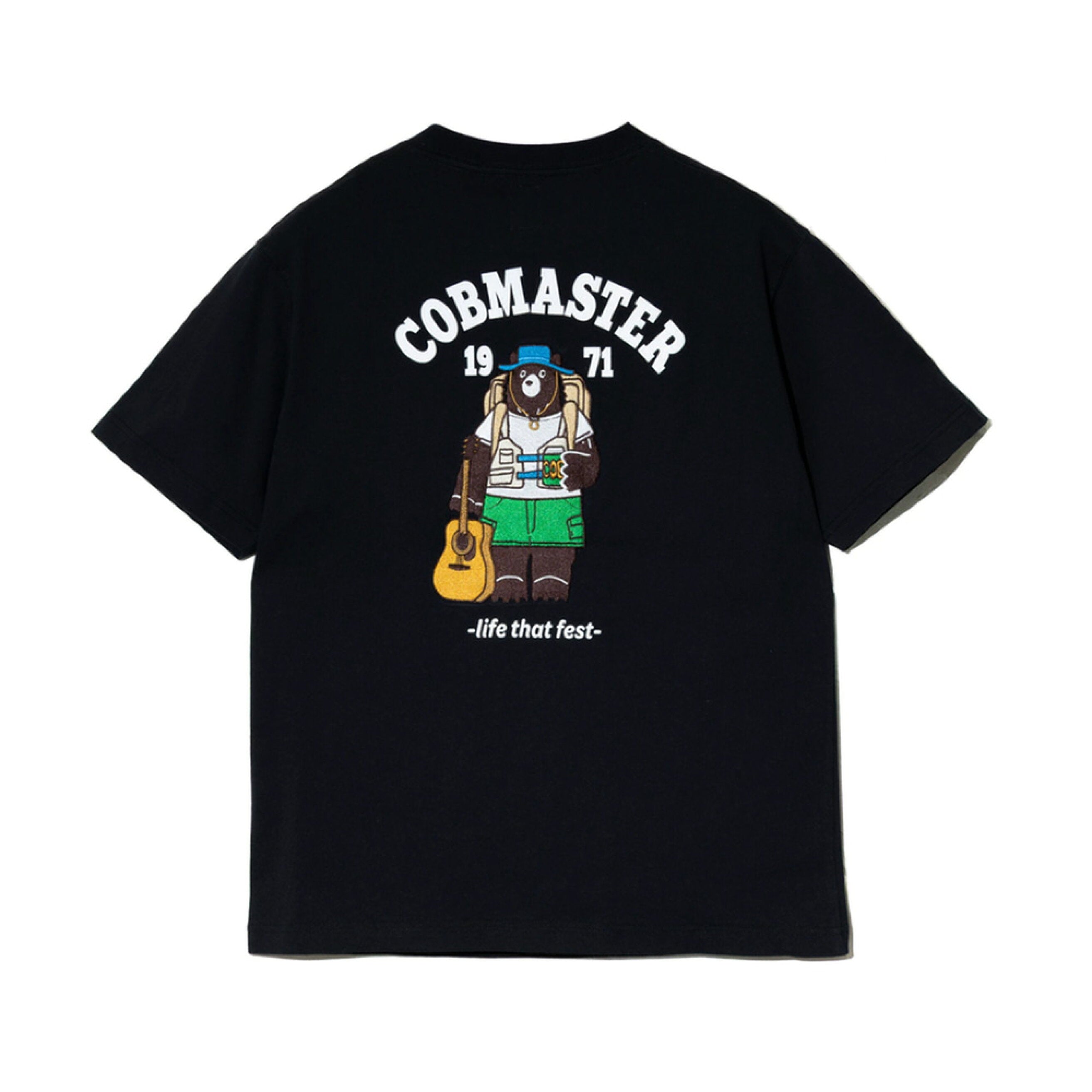 Maglietta unisex Cobmaster Nostalgia Festival Bear Pocket