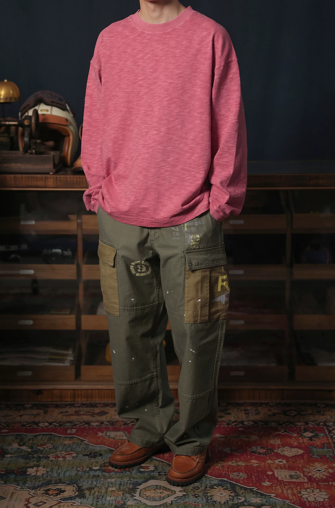 Vintage Washed Crewneck - Rose