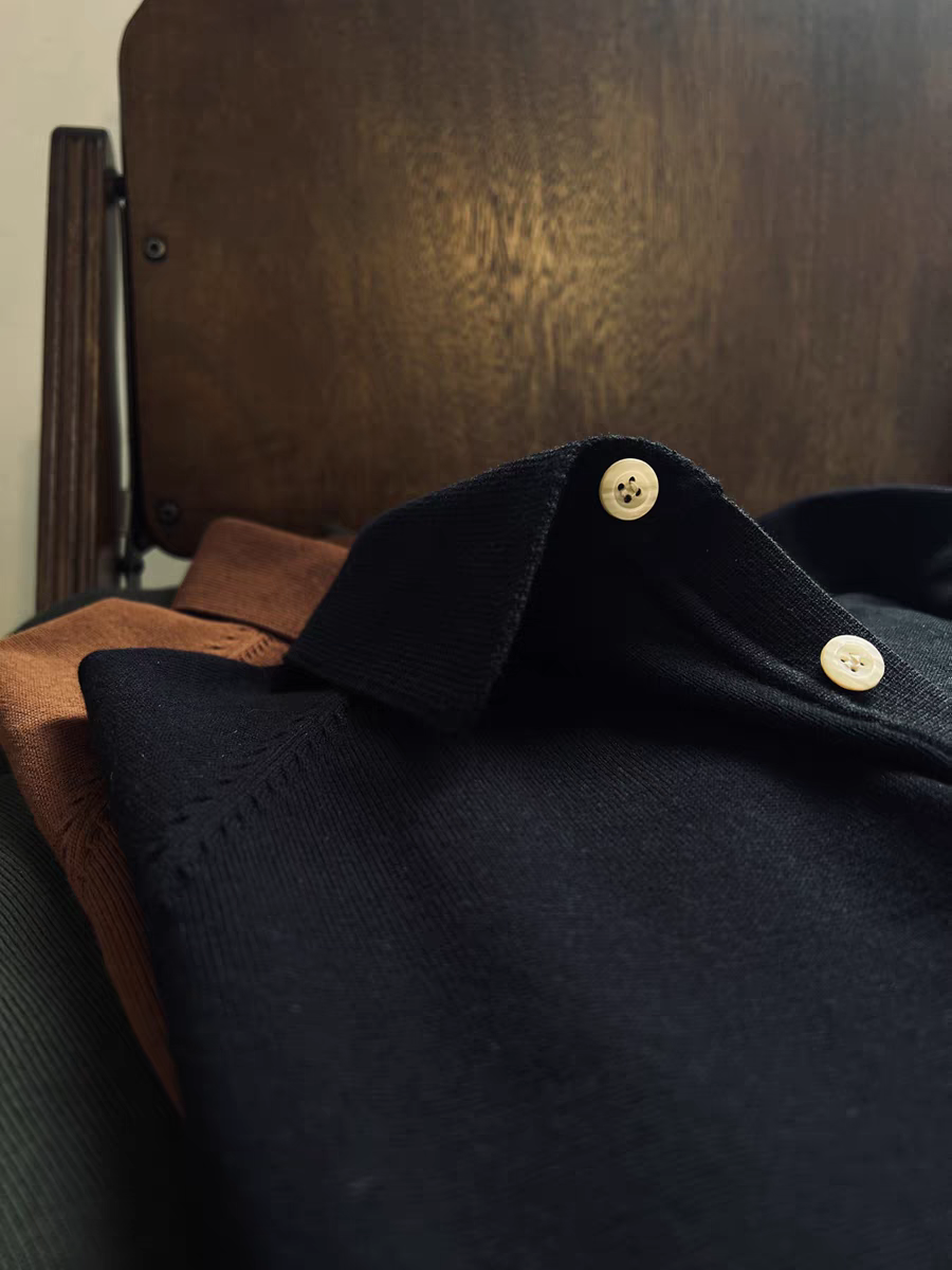 Glenn - Vintage Color Polo Shirt Comfysocks