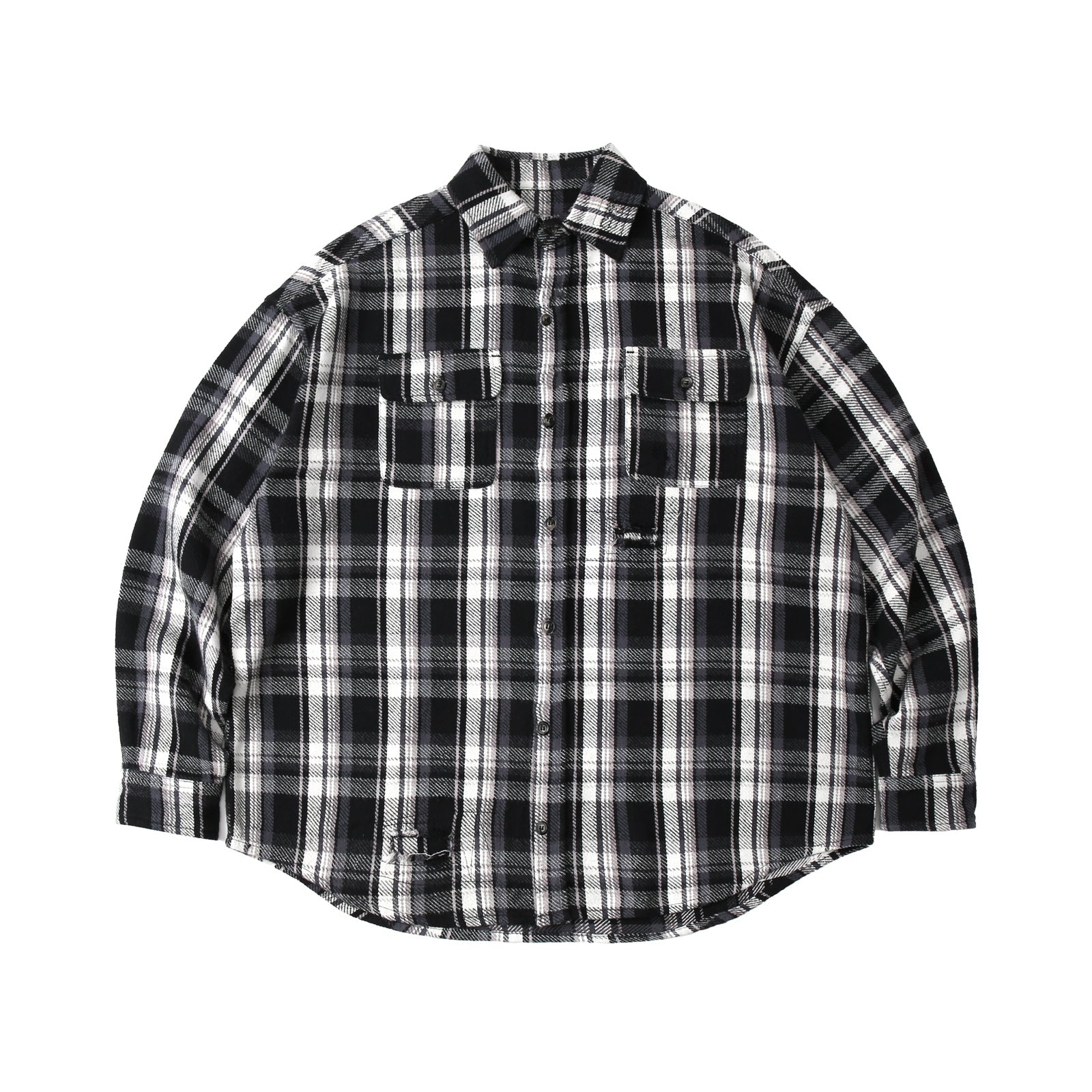 Lars - Distressed Classic Check Shirt – Your New Favorite Shirt