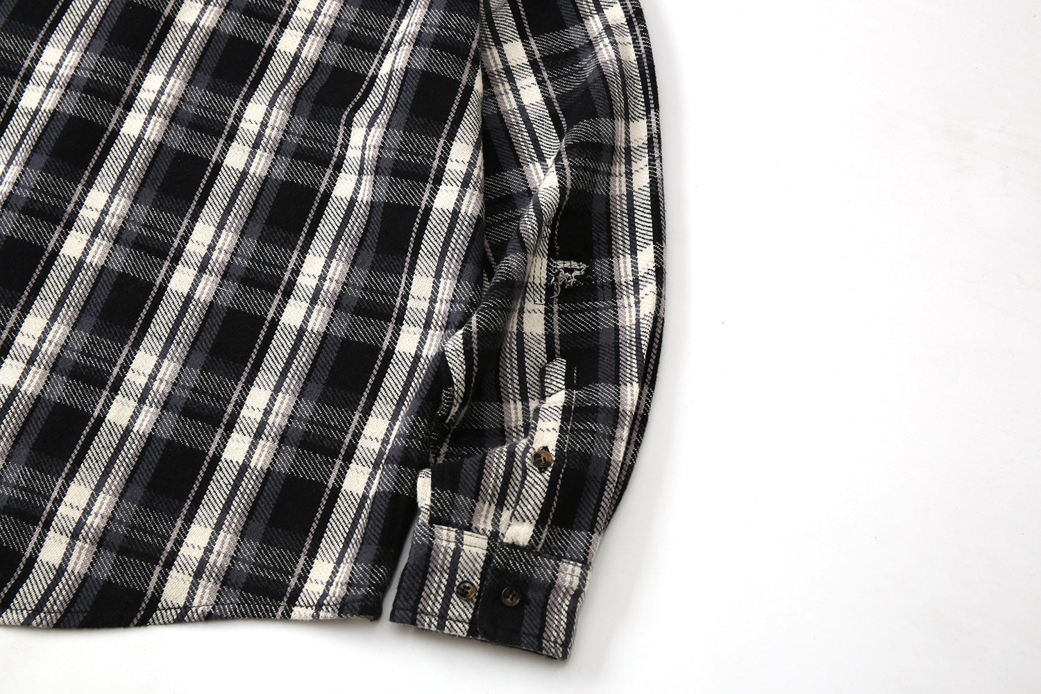 Lars - Distressed Classic Check Shirt – Your New Favorite Shirt