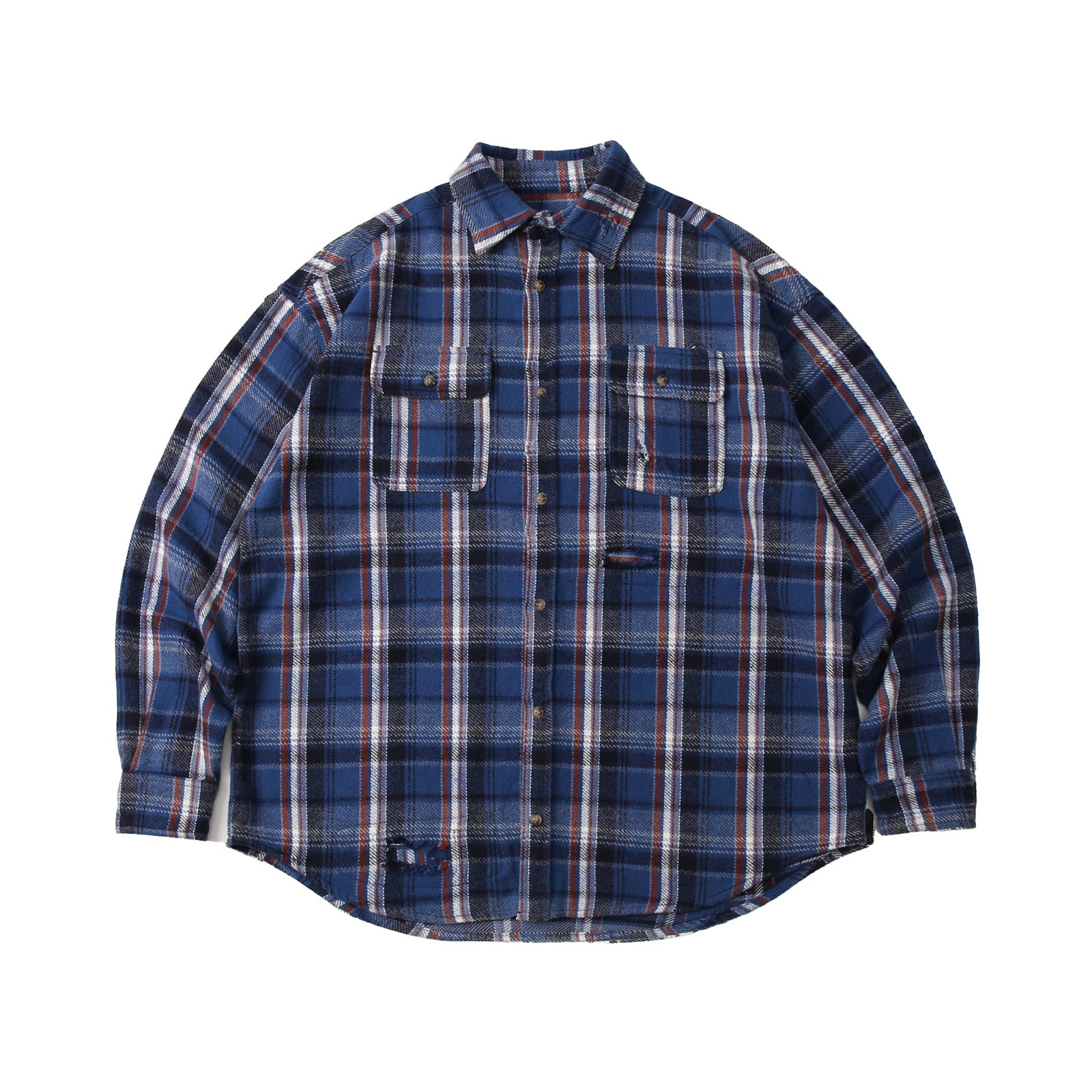 Lars - Distressed Classic Check Shirt – Your New Favorite Shirt