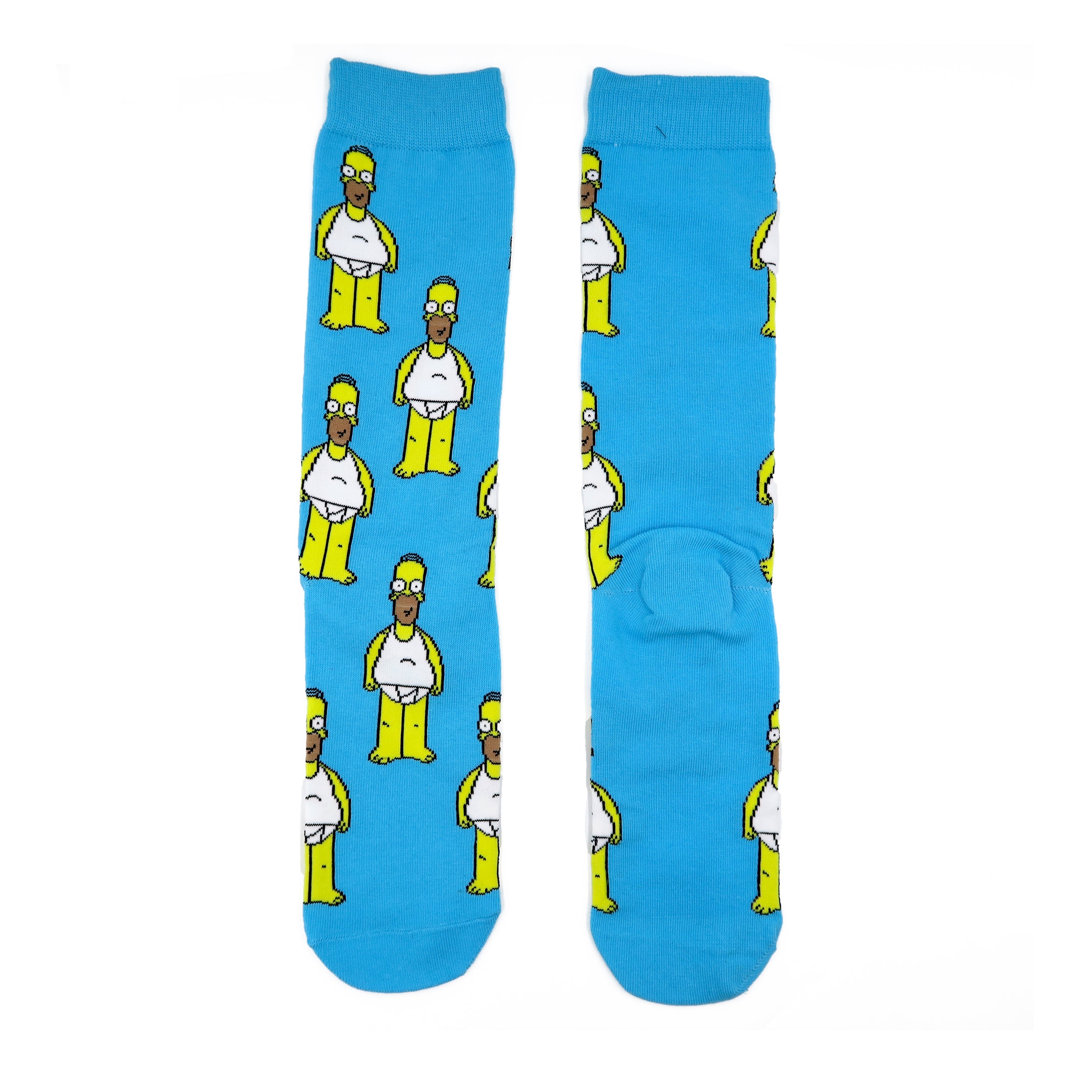 Simpsons Character - Homer Sky Blue Socks Comfysocks