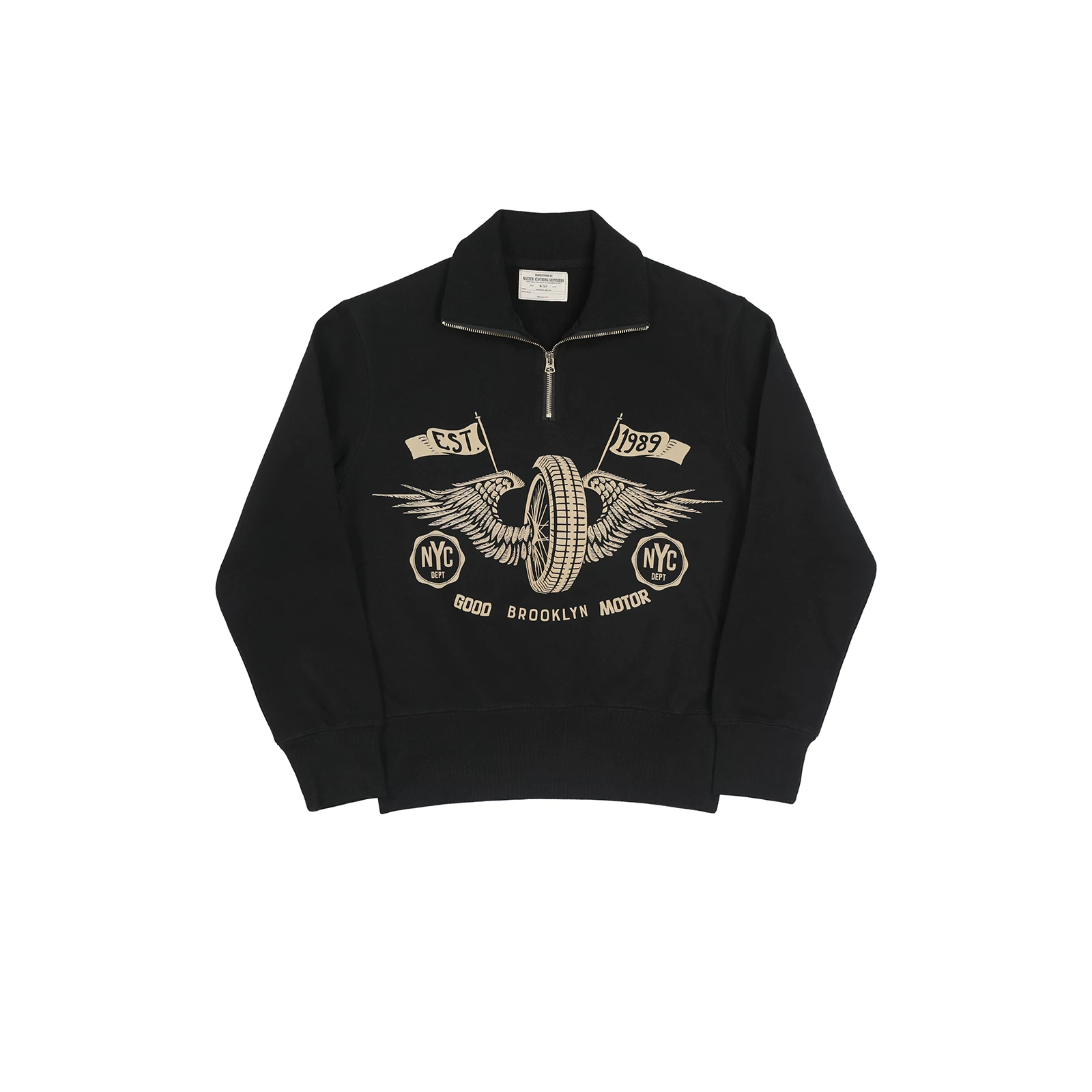 Rio Motorcycle Half-Zip Sweatshirt