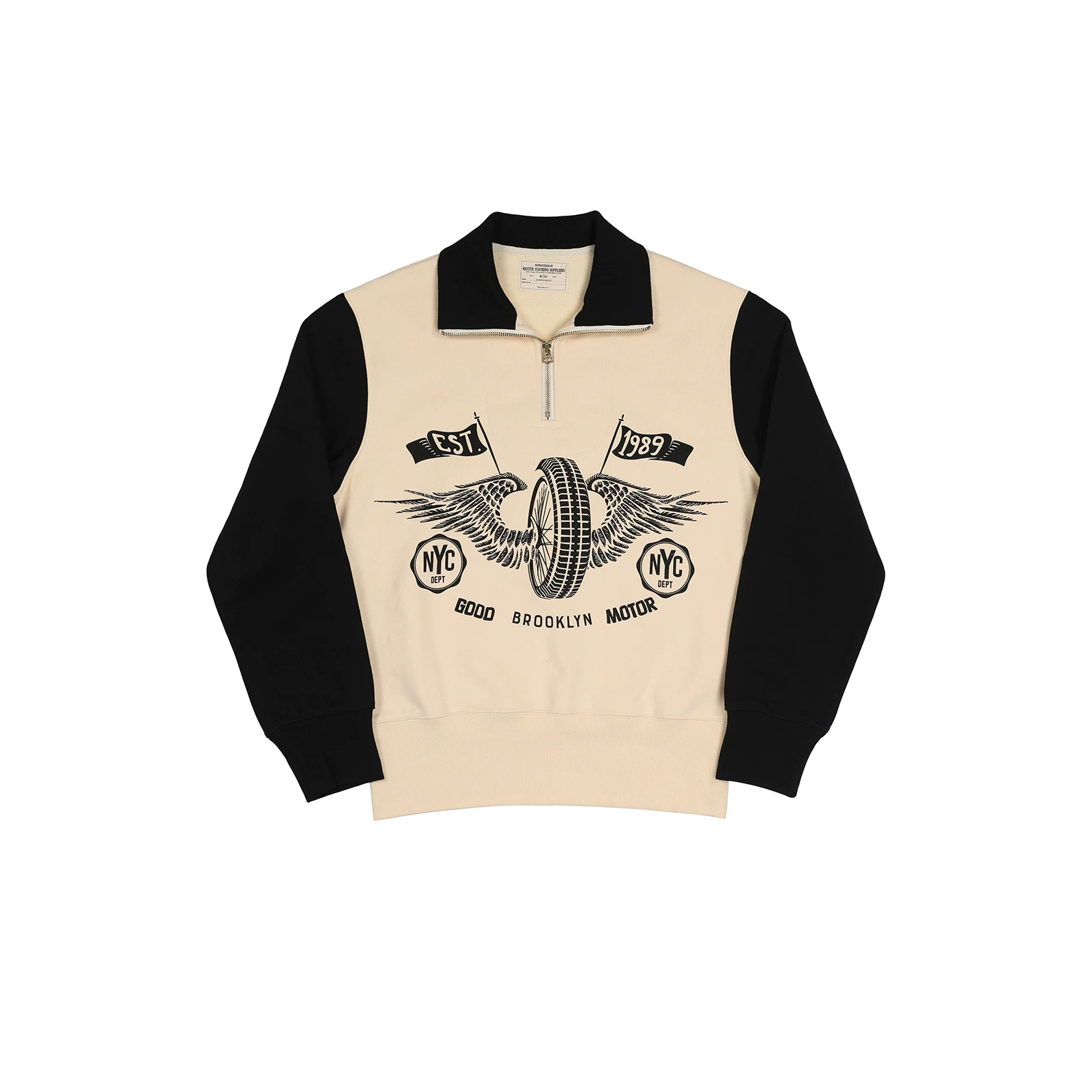 Rio Motorcycle Half-Zip Sweatshirt