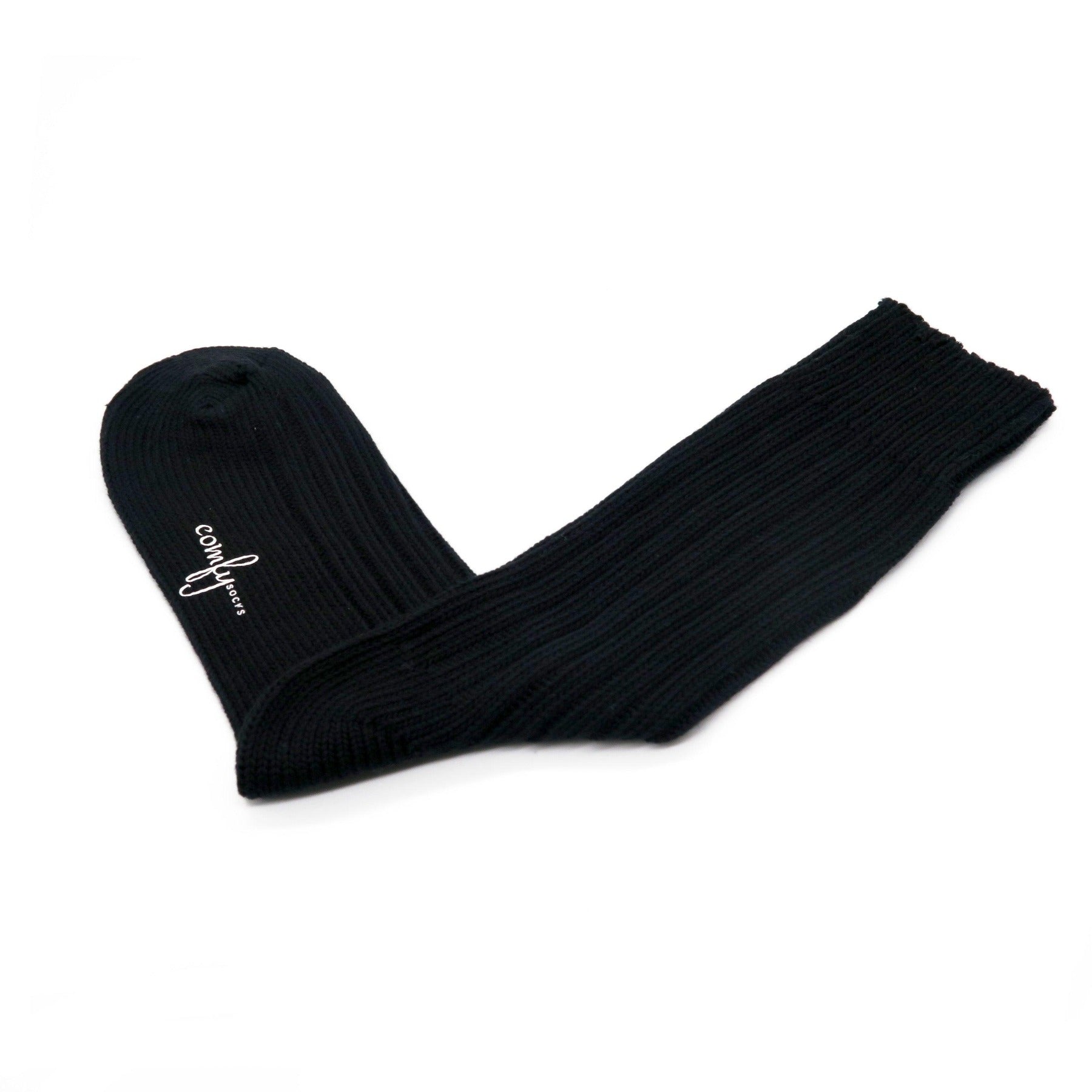 Alfred knitted black socks