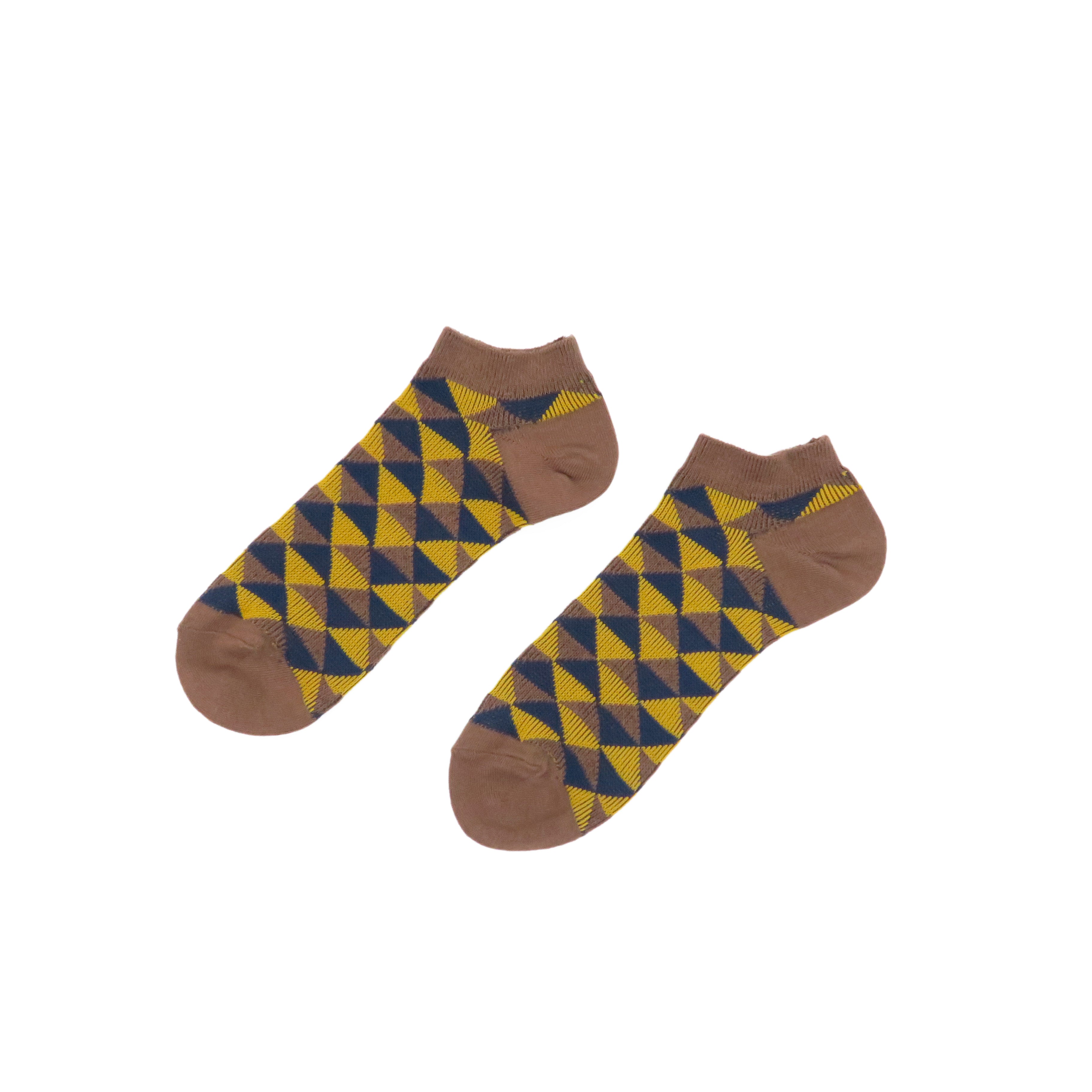 Triangle low socks - Khaki - Comfysocks