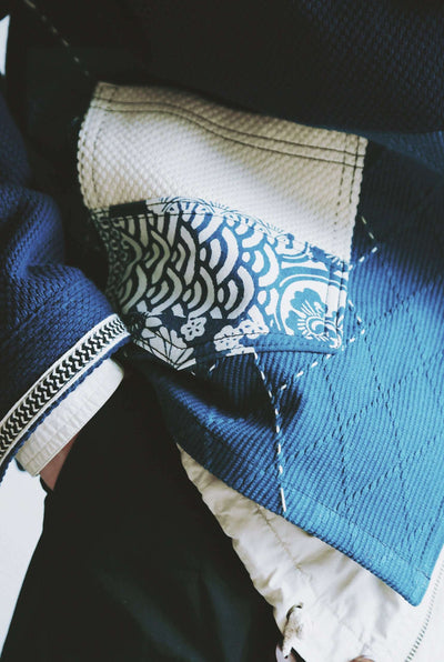 Indigo Kendo Material Coat