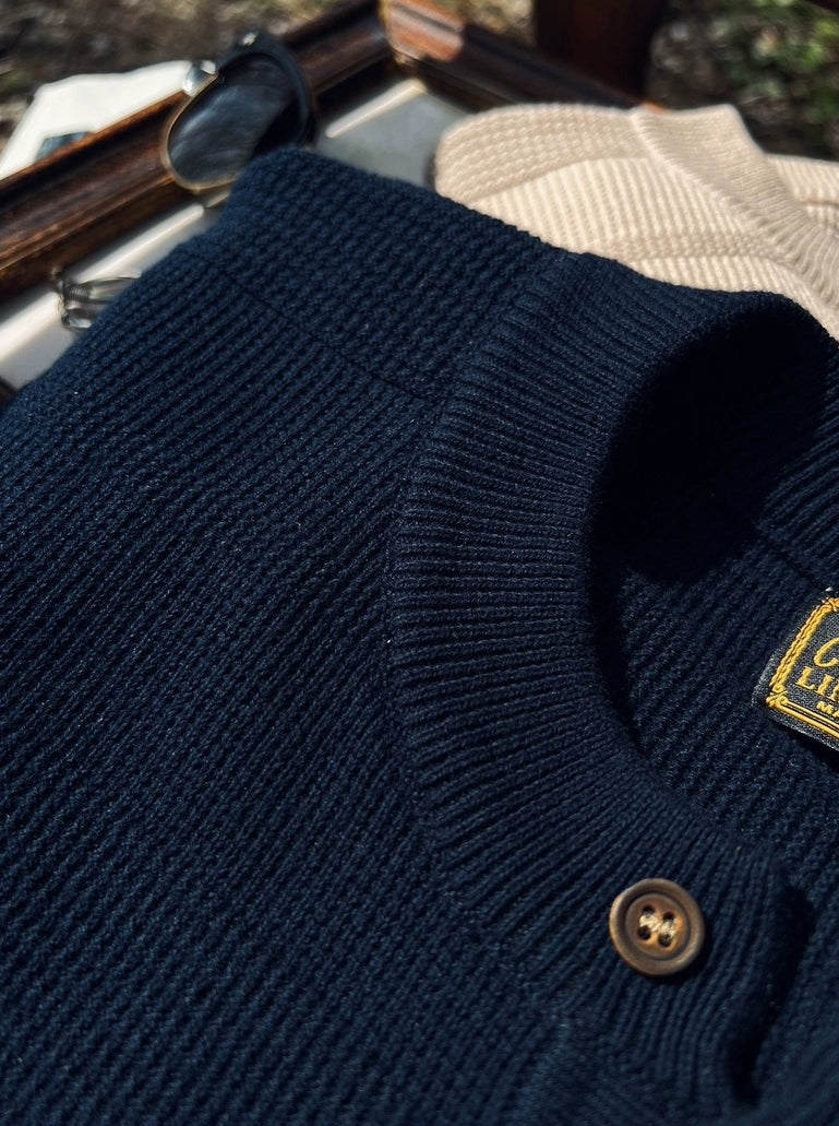 Kaze - Knitted Henly Collar Shirt Comfysocks