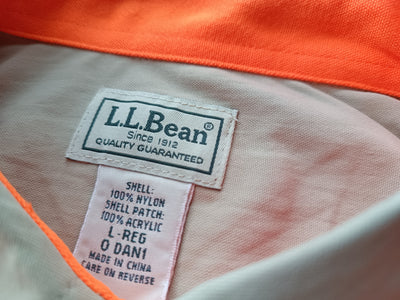 L.L.Bean Vintage Hunting/Shooting Jacket with Blaze Orange Accents
