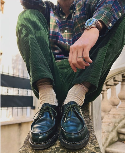 Alfred knitted Sock with paraboot  - Nude Comfysocks