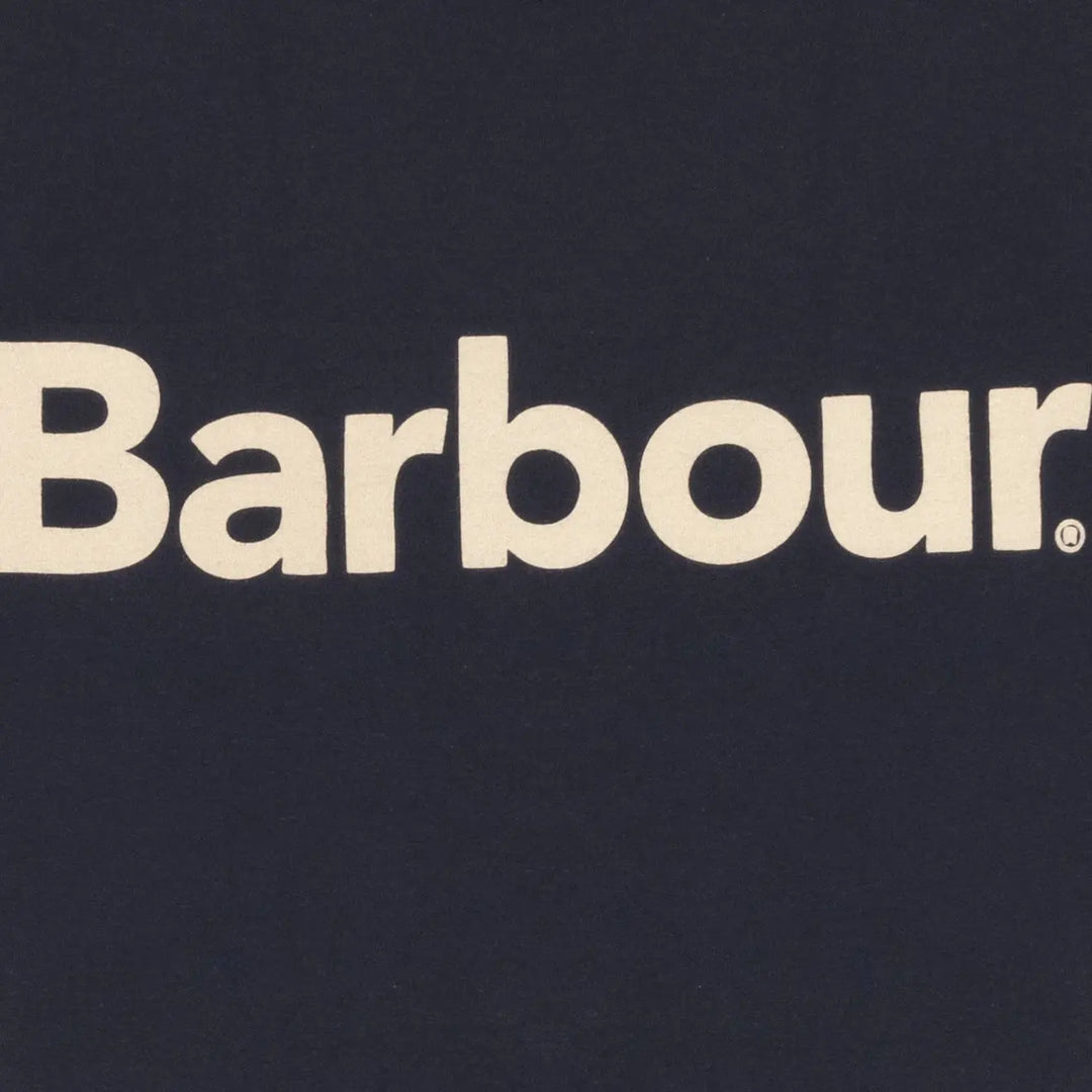 Barbour Logo T-Shirt in Black