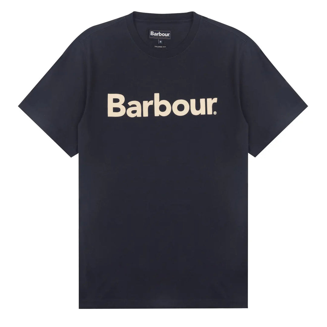 Barbour Logo T-Shirt in Black