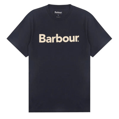 Barbour Logo T-Shirt in Black