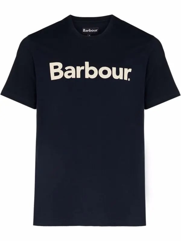 Barbour Logo T-Shirt in Black