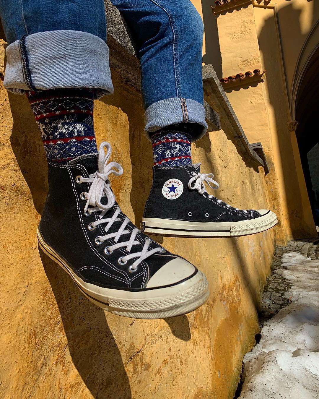 Oh my dear Christmas Sock - Navy - Comfysocks