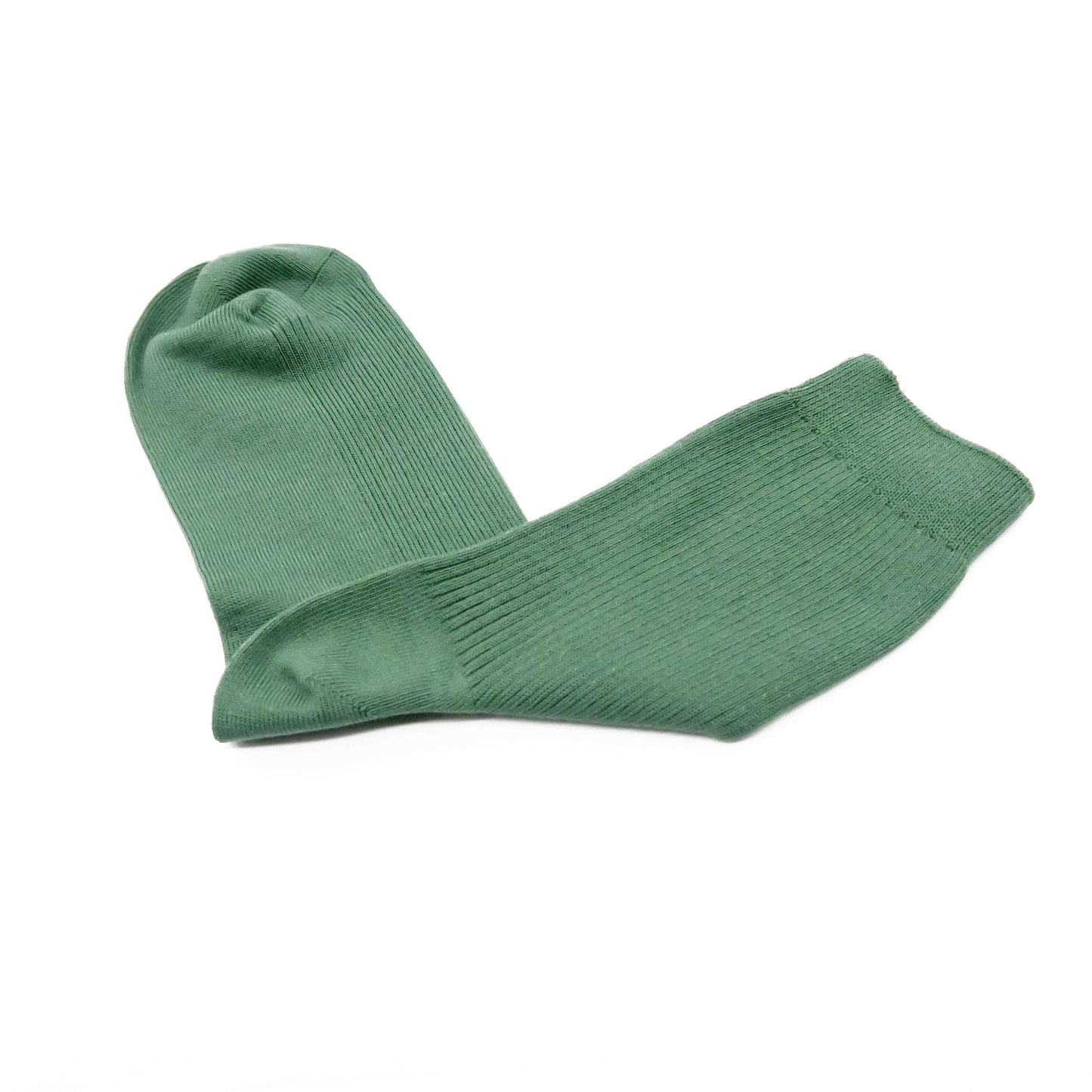 green crew sock - comfysocks