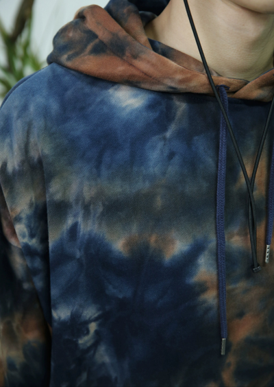 Tie-Dye Oversized Unisex Hoodie - Premium Cotton