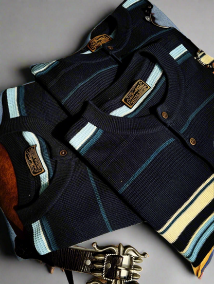 Tencel button up knitted short sleeve shirt