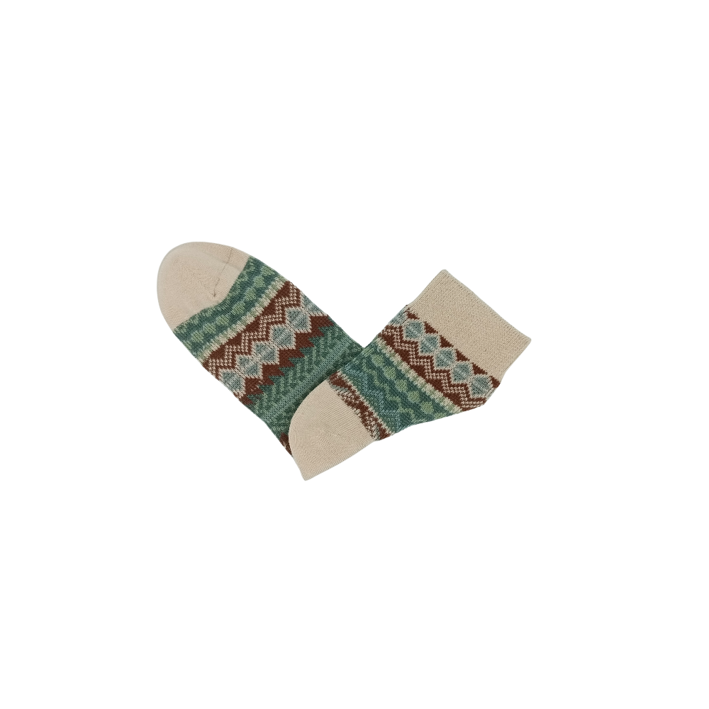 Kanazawa Teal - Ankle Low Socks
