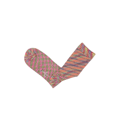 Ember Twist Socks - Sakura Pop