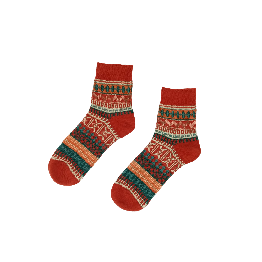 Malaita Sock Low Ankle Socks - Red
