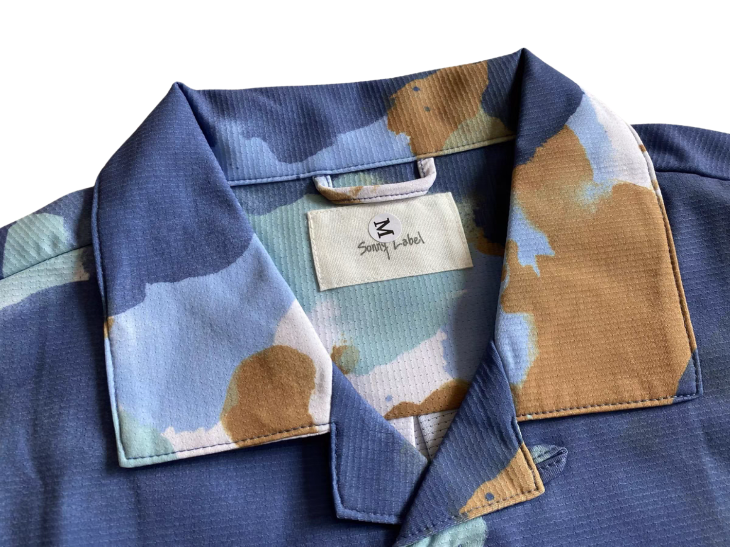 Retro Tie-Dye Short Sleeve Cuban Collar Shirt – Quick-Dry, Breathable comfysocks
