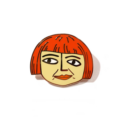 Yayoi Kusama  草間彌生 enamel pin