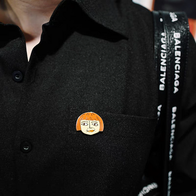 Yayoi Kusama  草間彌生 enamel pin