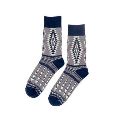 africa tribal pattern unisex cRew socks front comfysocks