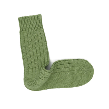 alfred knitted socks - matcha color comfysocks
