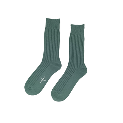 alfred knitted teal socks comfysocks