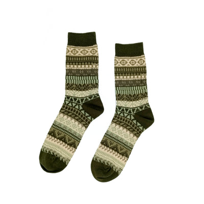 arrca socks green cotton socks Comfysocks