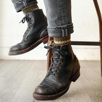 arrca green socksk with white boots Comfysocks